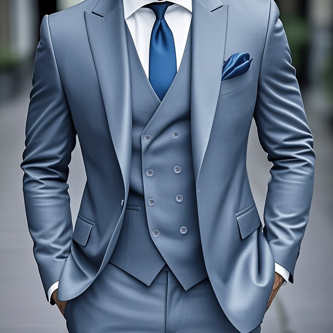 ELENA HARPER™  |  THREE-PIECE SUIT FOR MEN