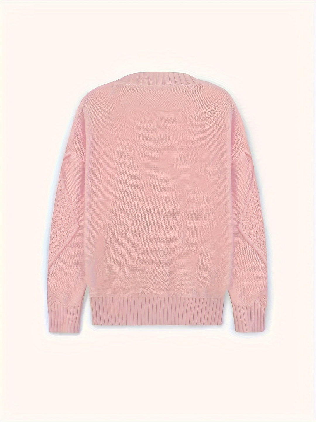 Aurélie - Elegant Cabled Cardigan V-Neck