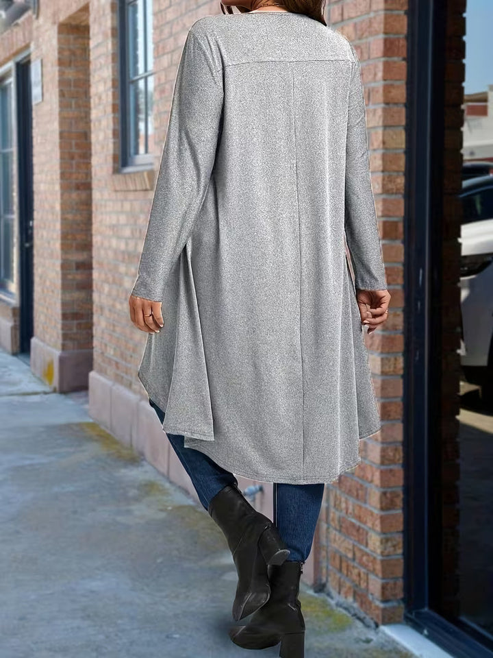 Neasa Elegant Long Sleeve T-Shirt - Elena Harper