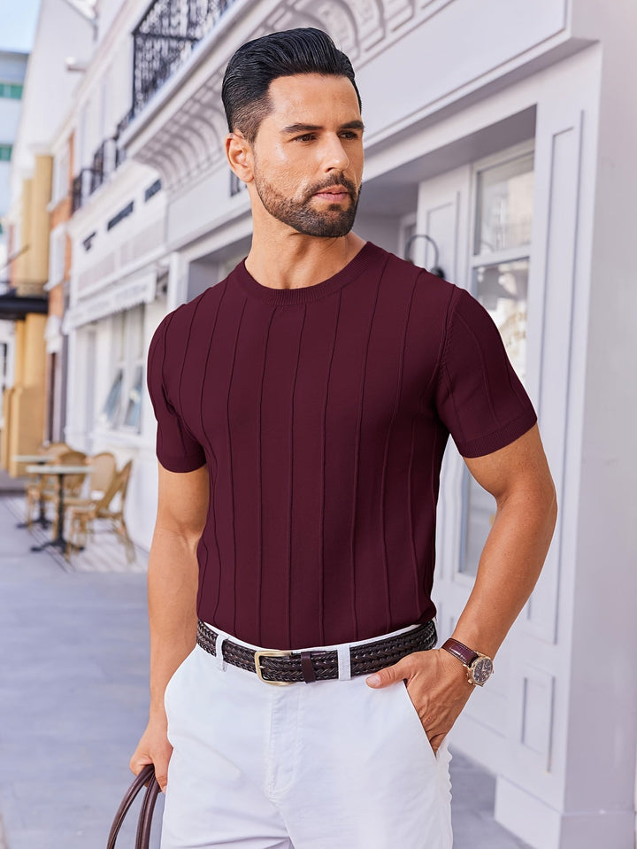 ELENA HARPER™  |  COTTON KNIT SHIRT FOR MEN