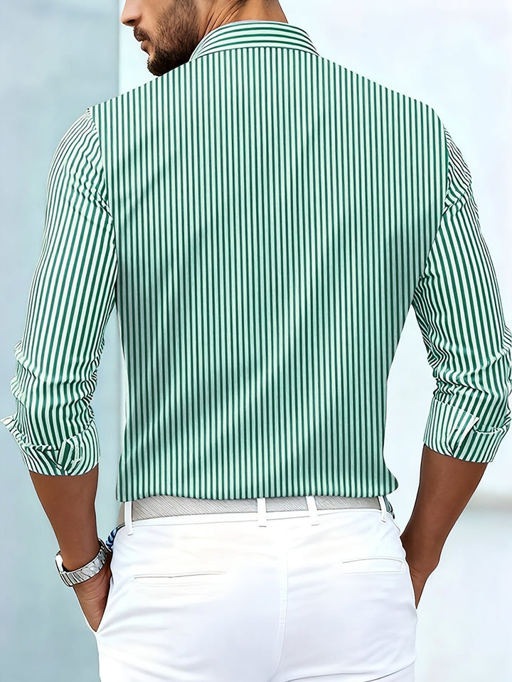 ELENA HARPER™  |  VINTAGE STRIPED SHIRT FOR MEN