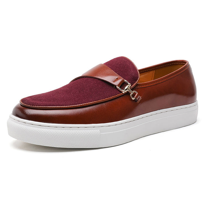 Men's Casual Leather Sneakers - Jonas