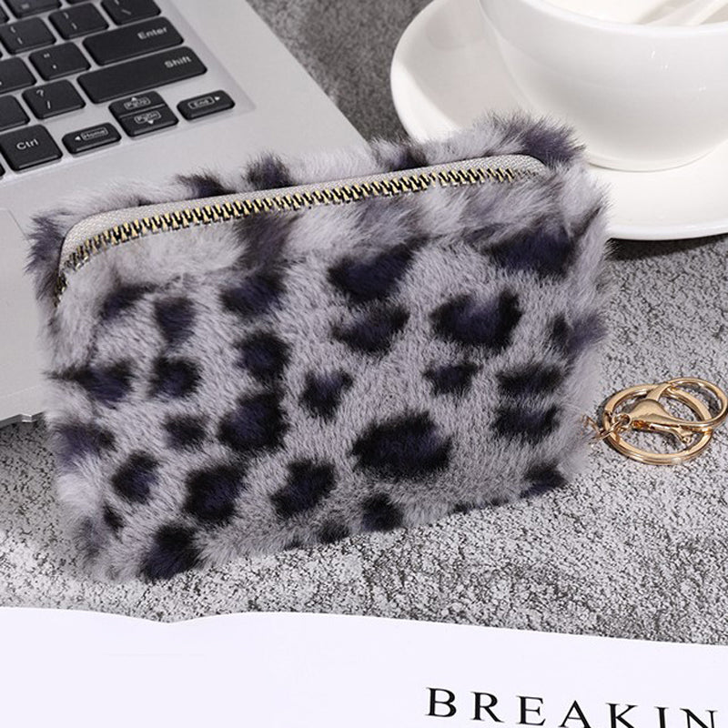 Vintage Leopard Print Wallet