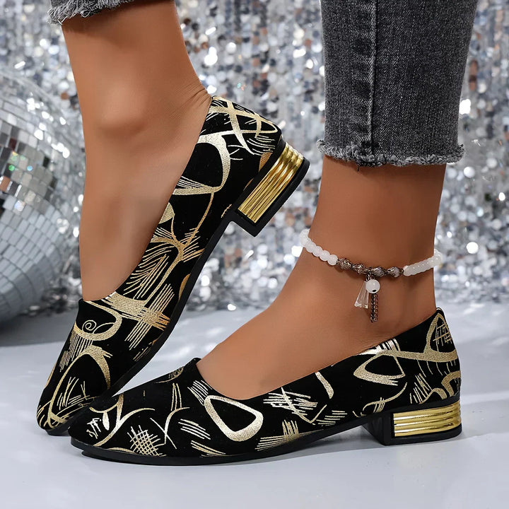 Fernandez Breathable Low-Heeled Shoes - Elena Harper