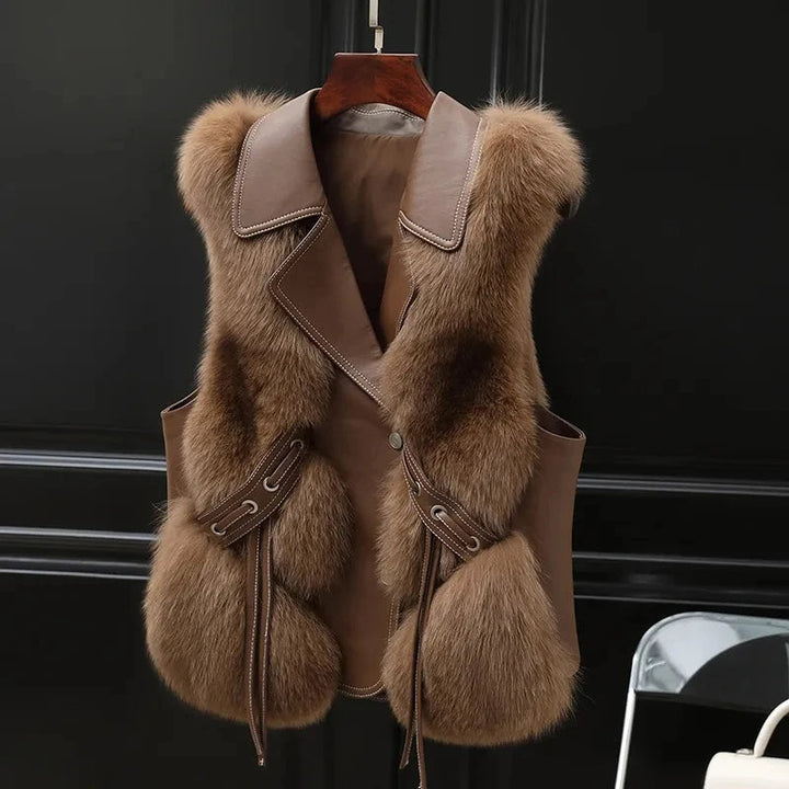 NEREIDA – EMPRESS FAUX FUR VEST