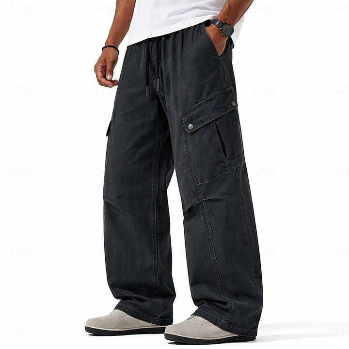 Lucas | Comfortable Wide Leg Cargo Pants for Everyday Wear