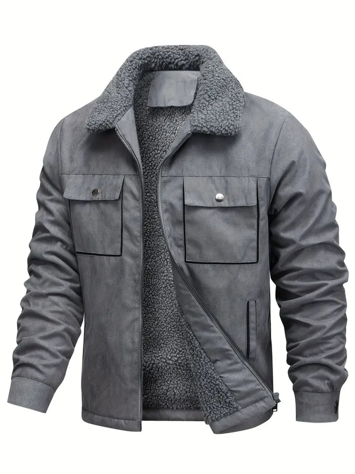 Grigory Stylish Long Sleeve Jacket, view 3 - Elena Harper