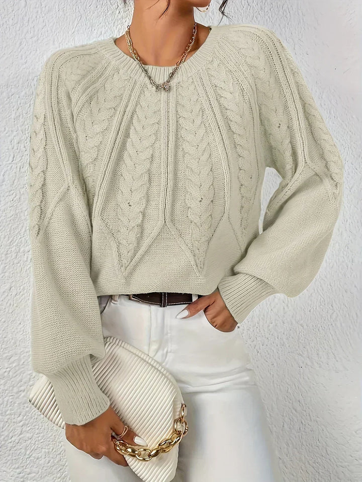 BRIONA Classic Comfort Sweater - Elena Harper