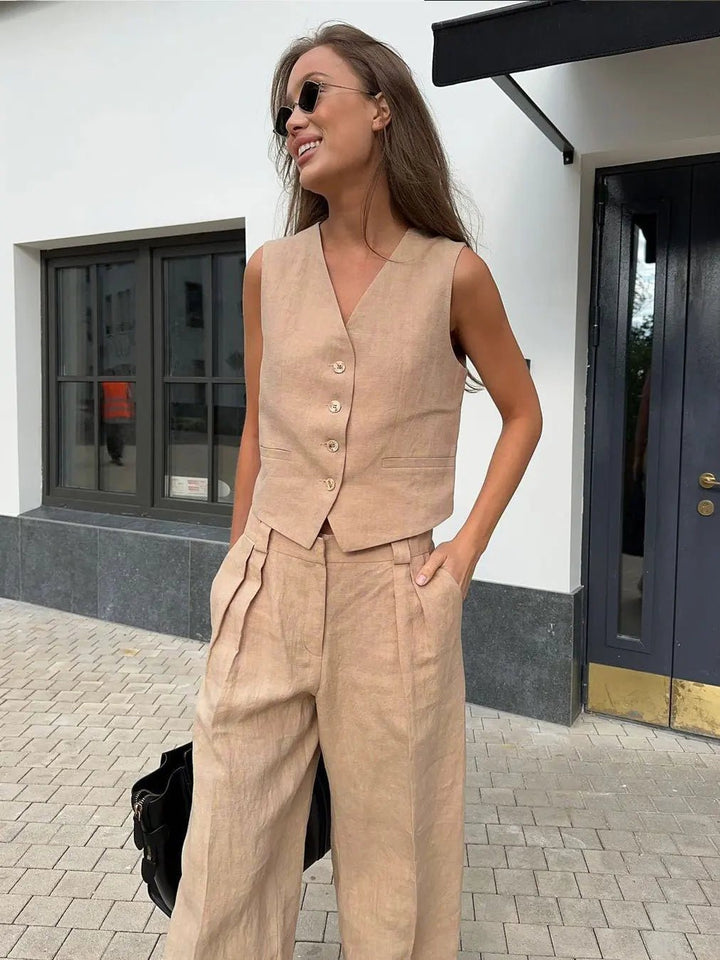 Alina | Modern and Versatile Women's Two-Piece Set