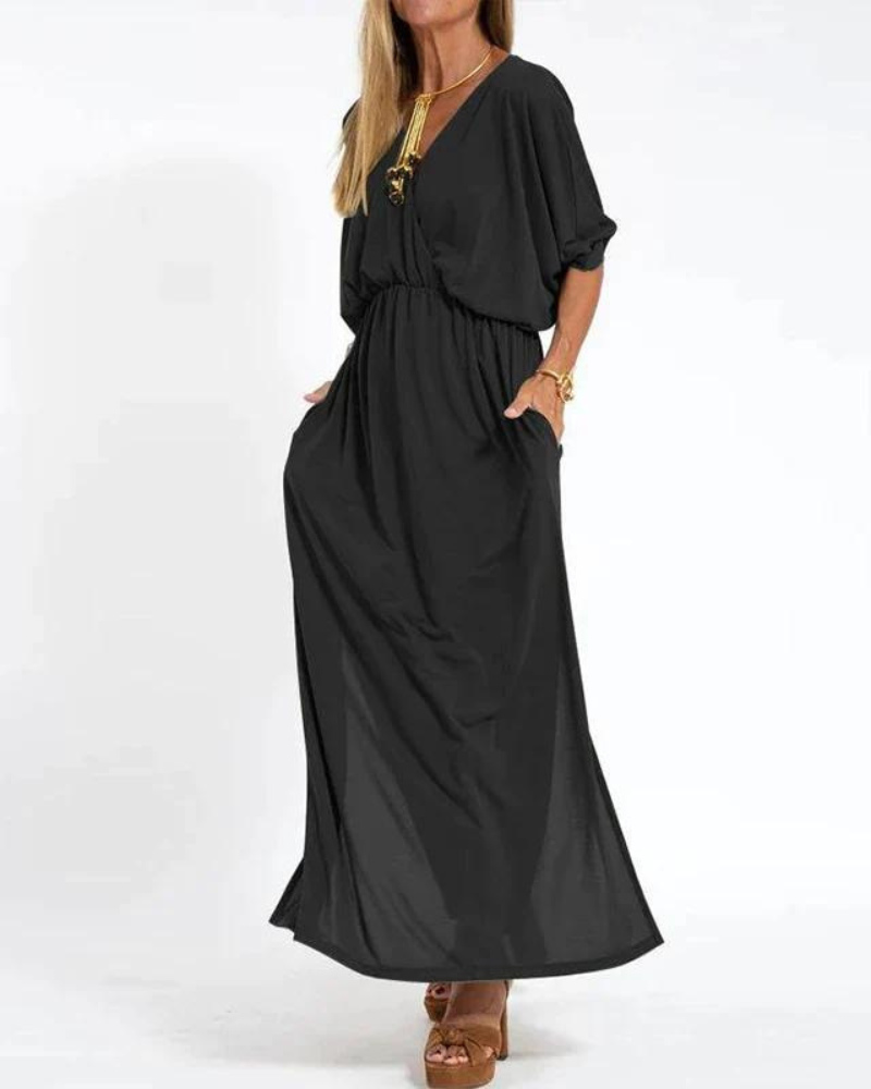 Isla Relaxed Maxi Dress - Elena Harper
