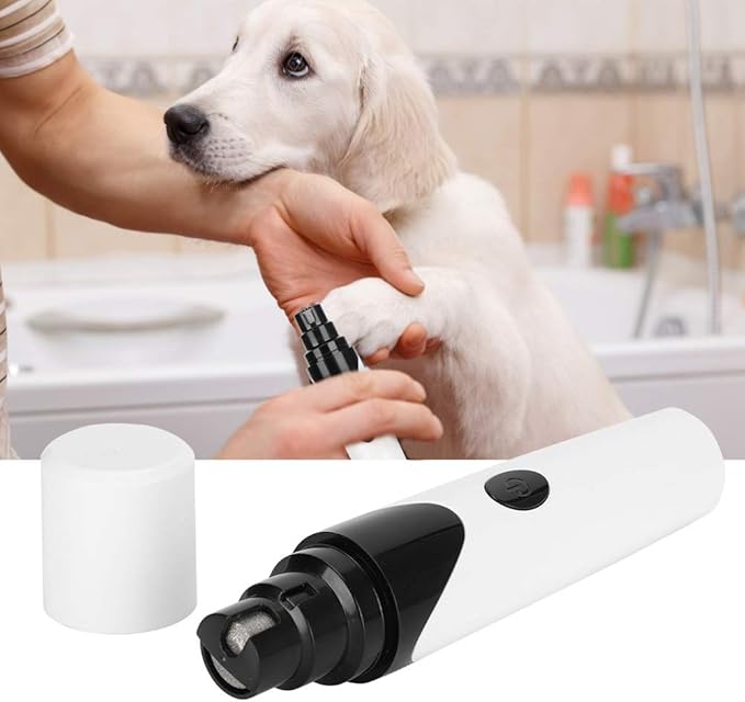 Pet Electric Claw Trimmer for Dogs & Cats Gentle Nail Grooming, view 3 - Elena Harper