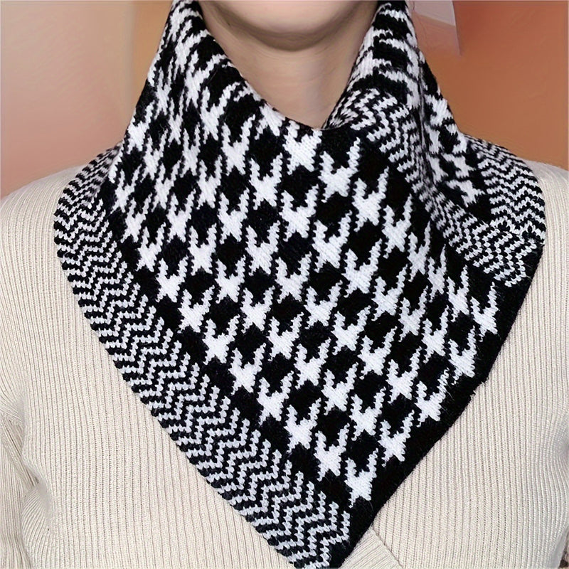 Casual Checkered Scarf