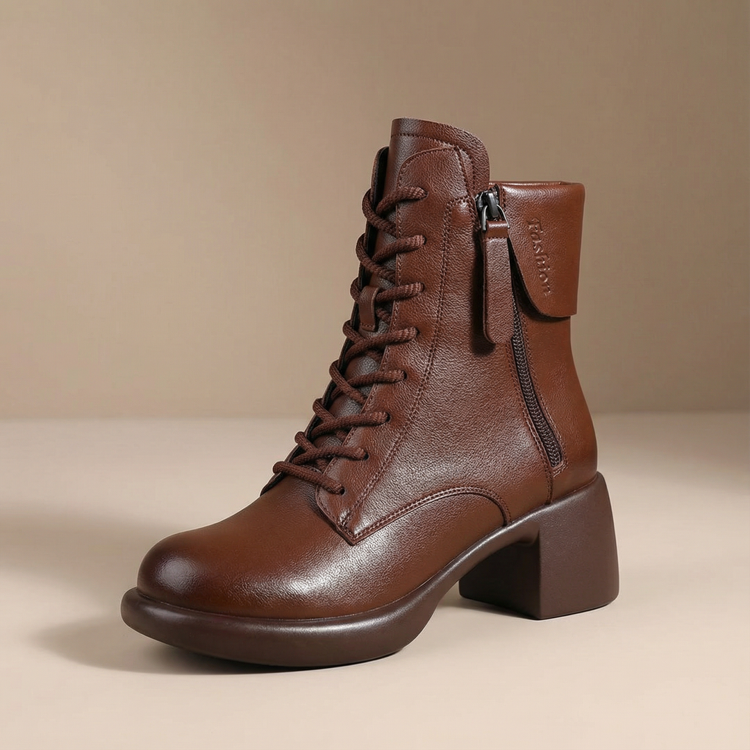 Victoria | Timeless and Comfortable Women's Vintage Ankle Boots