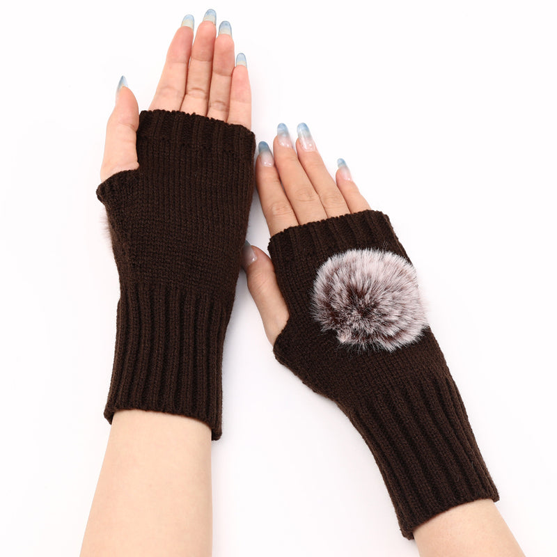 Warm Solid Color Gloves