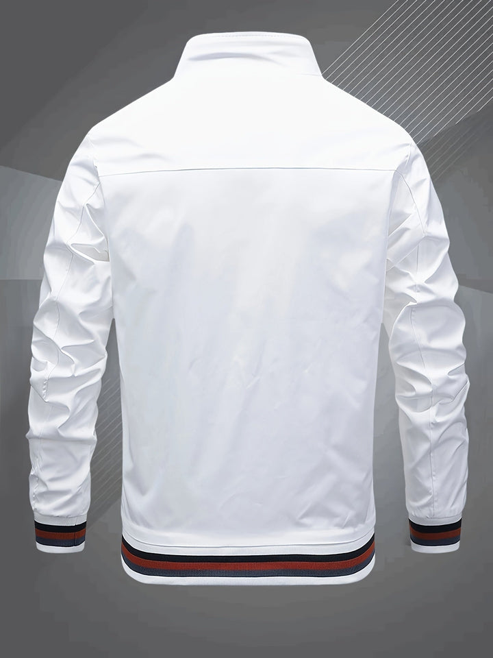 Classic Bomber Jacket for Men - Elena Harper