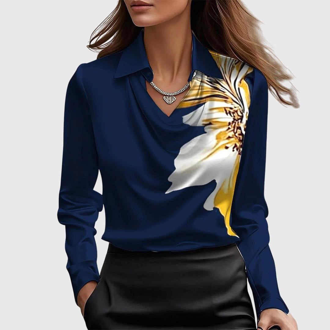 Brooklyn Elegant Blouse - Elena Harper