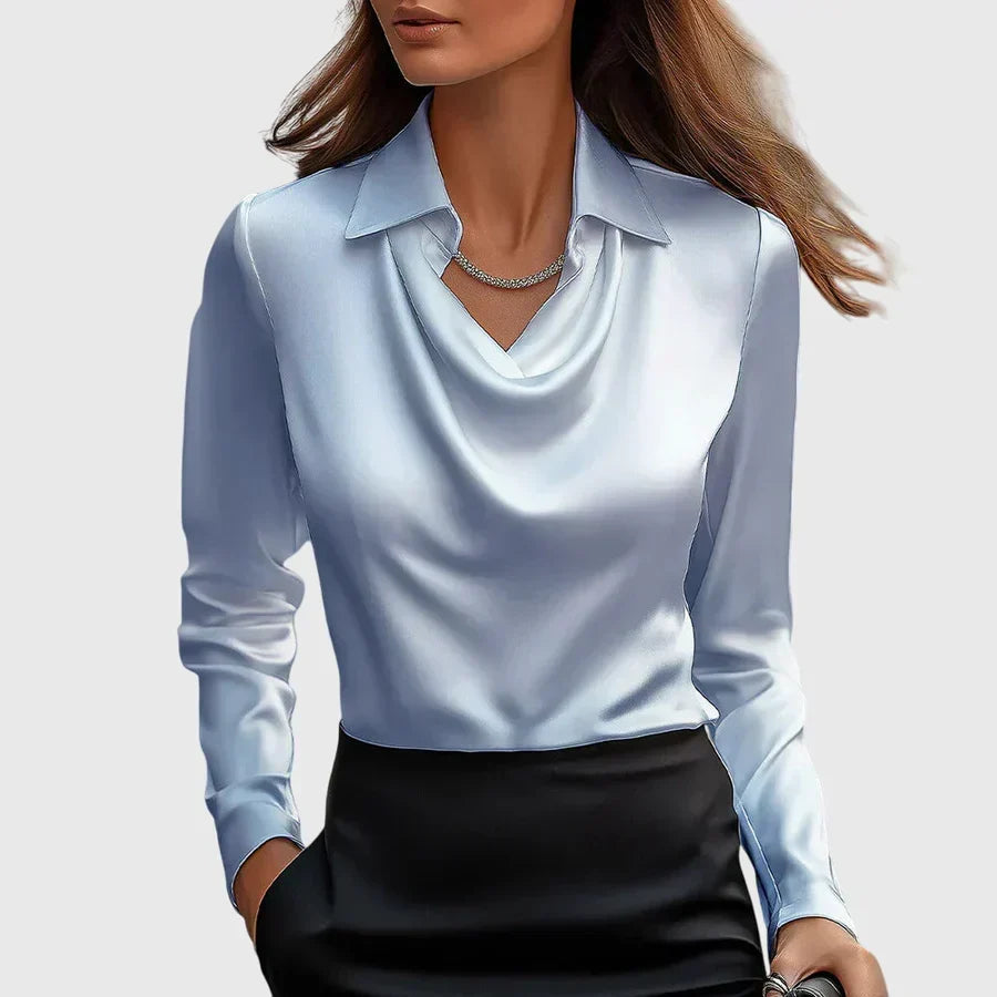Brooklyn Elegant Blouse - Elena Harper