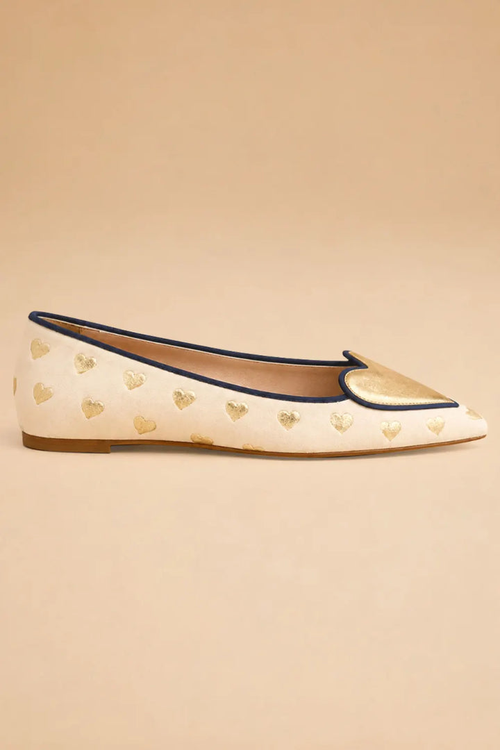 Gisella Chic Heart Pattern Sandals, view 4 - Elena Harper