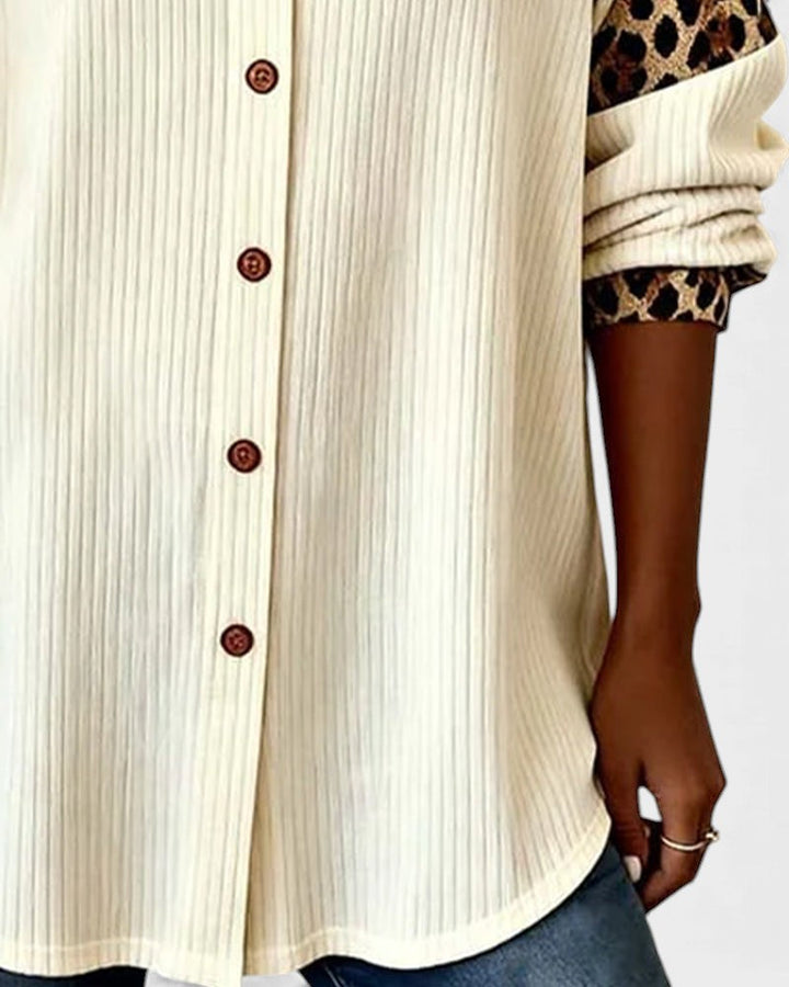 Women's Leopard Print Shirt | Casual & Chic