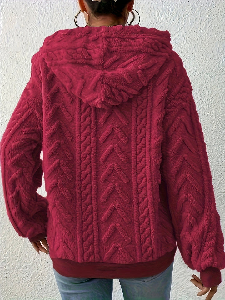 Andrine - Long Sleeve Hooded Jacket