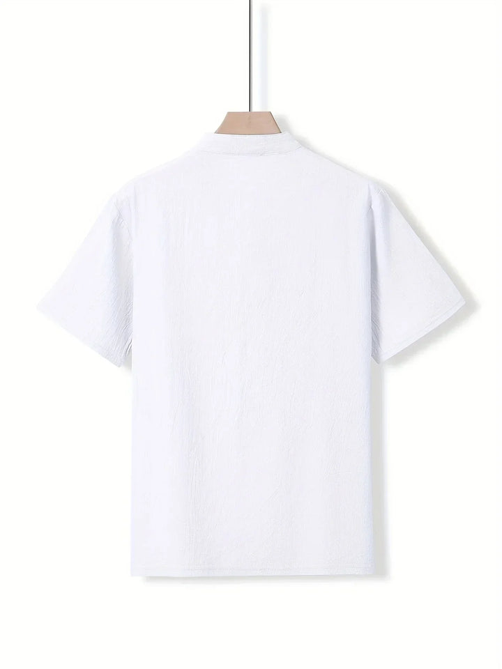 Markos – Casual Short Sleeve Shirt with Button