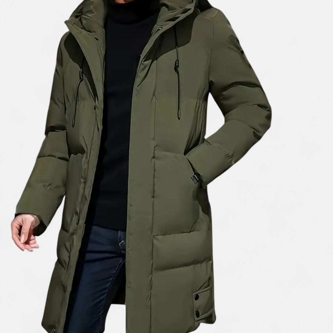 Men's Warm Hooded Winter Jacket for Ultimate Cold Weather Comfort