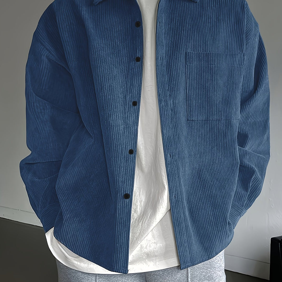 ELENA HARPER™  |  RELAXED COLLAR SHIRT FOR MEN