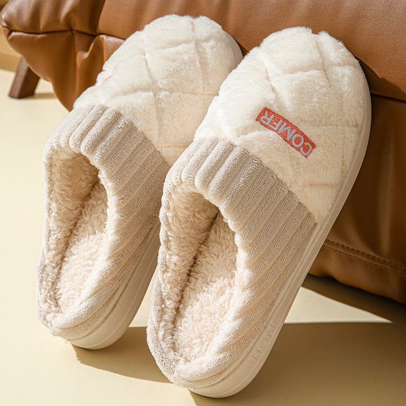 Unisex Winter Slippers with Non-Slip Fleece - Elen