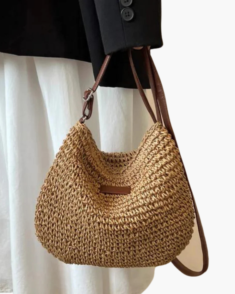 Modern Woven Shoulder Bag for Women | Practical and Stable