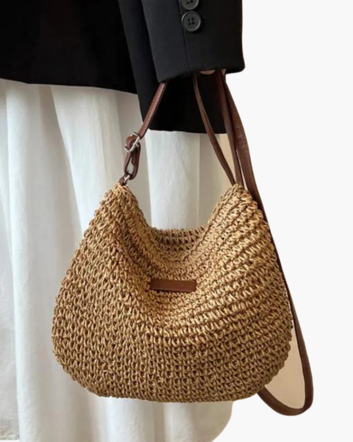 Modern Woven Shoulder Bag for Women | Practical and Stable