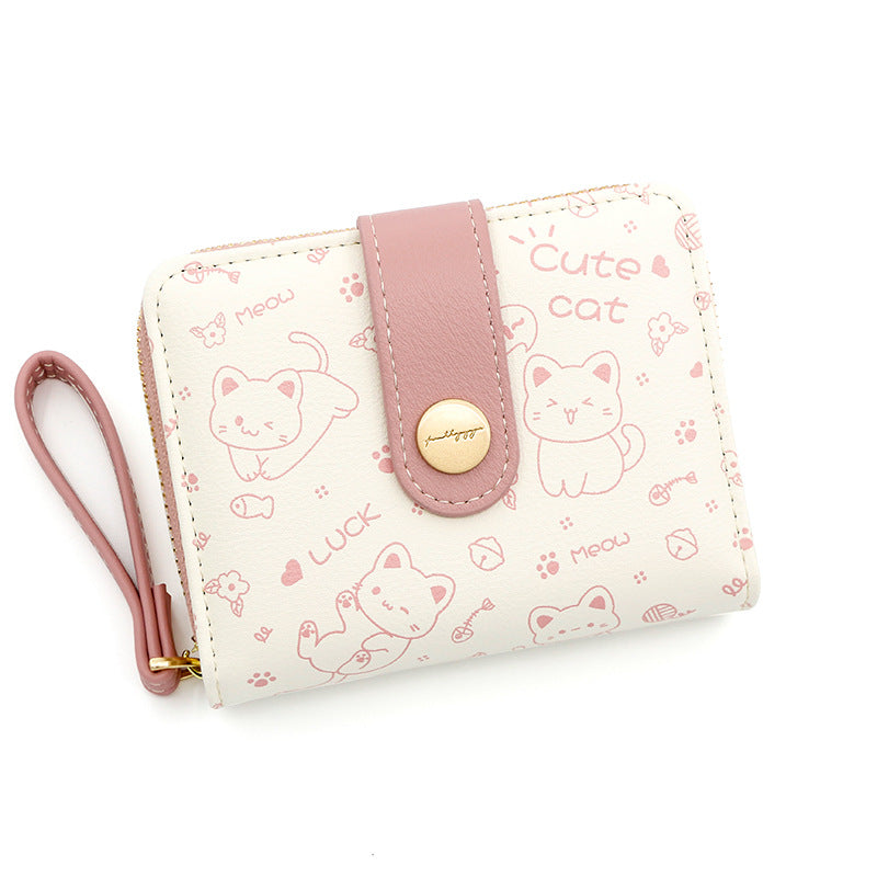 Cat Print Wallet