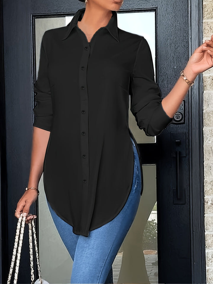 CHIC ELEGANT SHIRT WITH BUTTONS FOR WOMEN