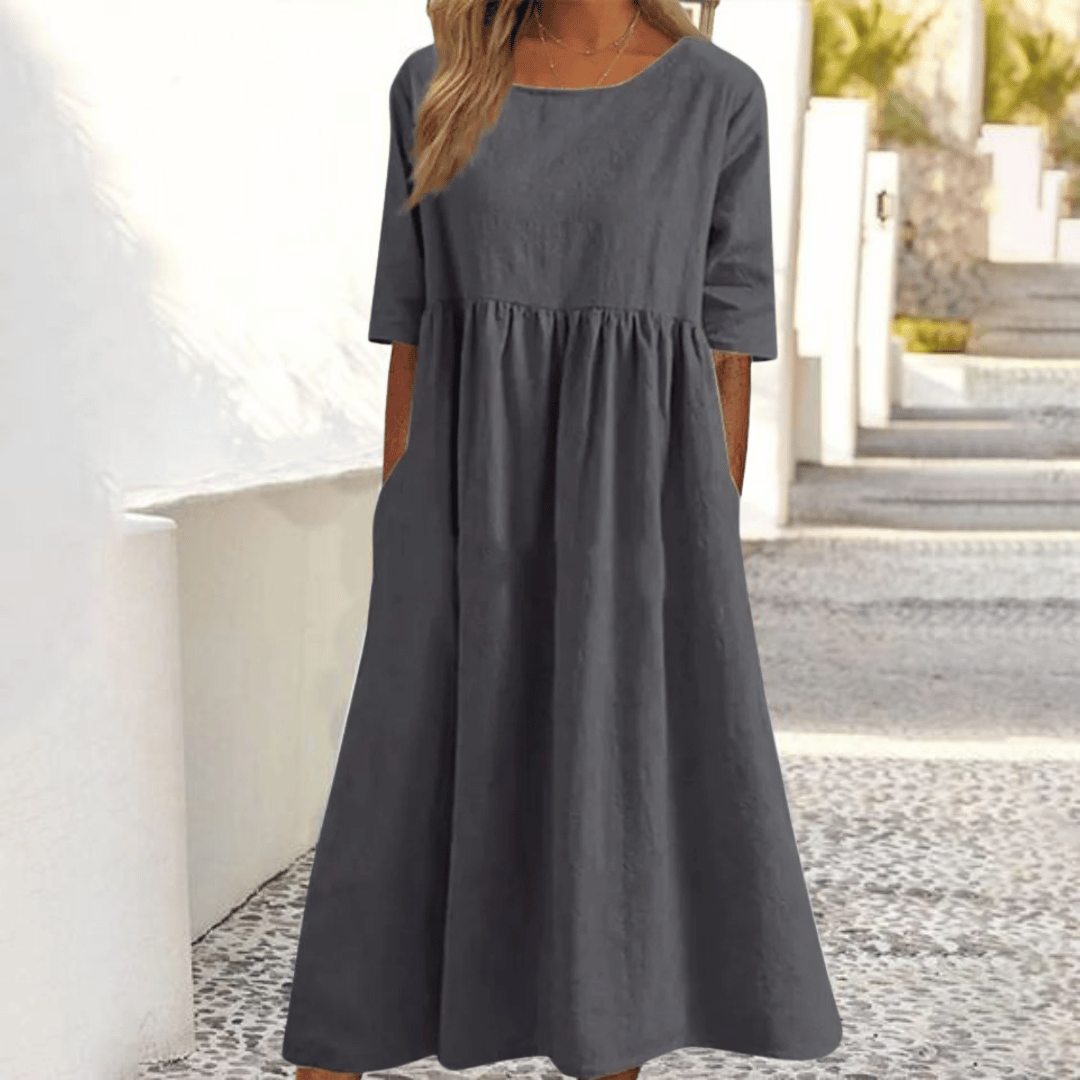 Caitlin Handmade Tummy Covering Dress - Elena Harper