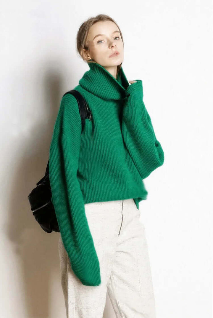 Women's Winter Turtleneck Sweater