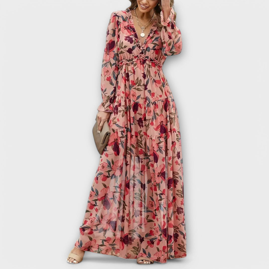 LILA – SECRET GARDEN MAXI DRESS