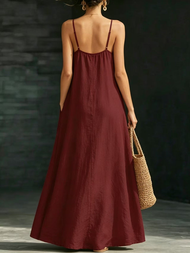 Ruby Thompson | Lightweight Wide-Leg Summer Jumpsuit For Women