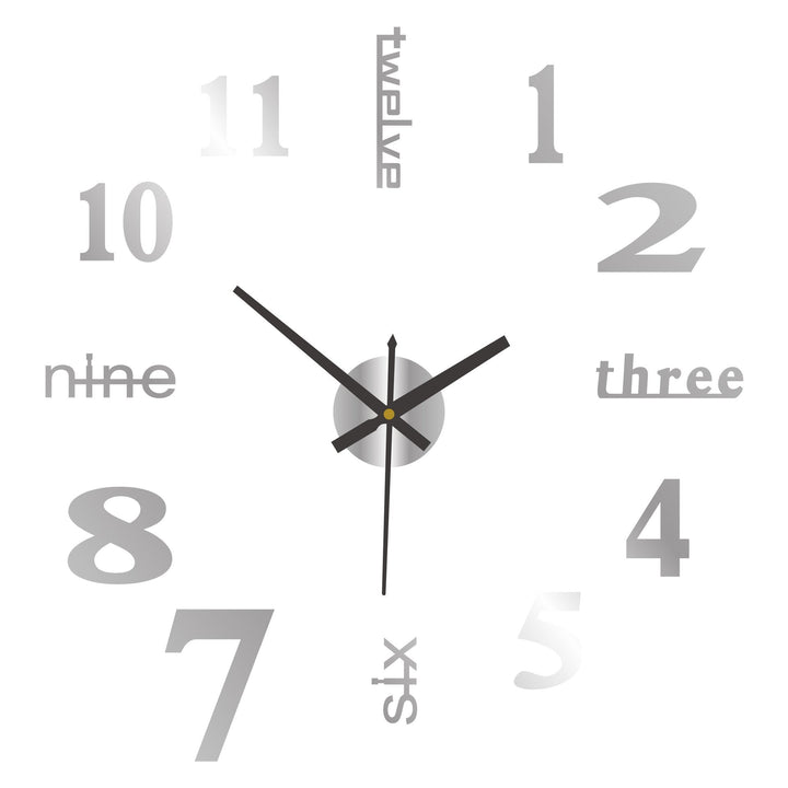 LucentAura™ 3D Wanduhr – Verwandeln Sie Ihr Zimmer mit stiller Eleganz und faszinierender Tiefe