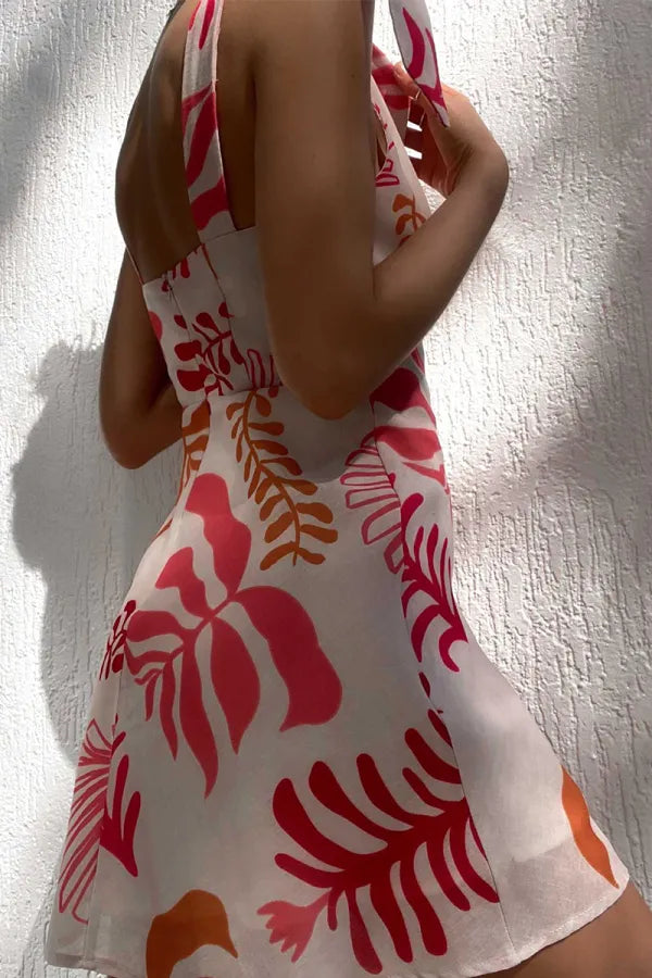 Women's Flattering Summer Mini Dress