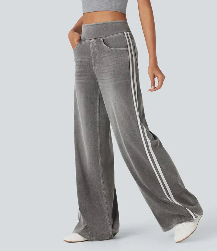 Annlyn Comfortable Pants with Pockets, view 2 - Elena Harper