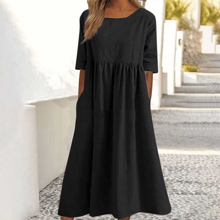 Caitlin Handmade Tummy Covering Dress - Elena Harper