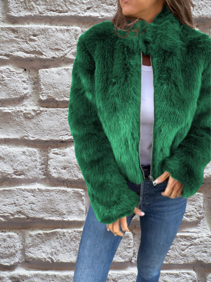 Bella the Luxe Faux Fur Jacket - Elena Harper
