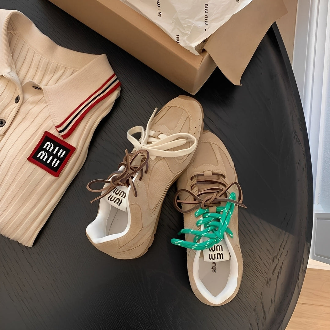 April - High-end retro style shoes