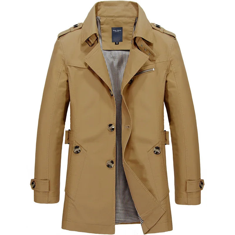 LAURENT MONACO | MODERN TRENCH COAT FOR MEN
