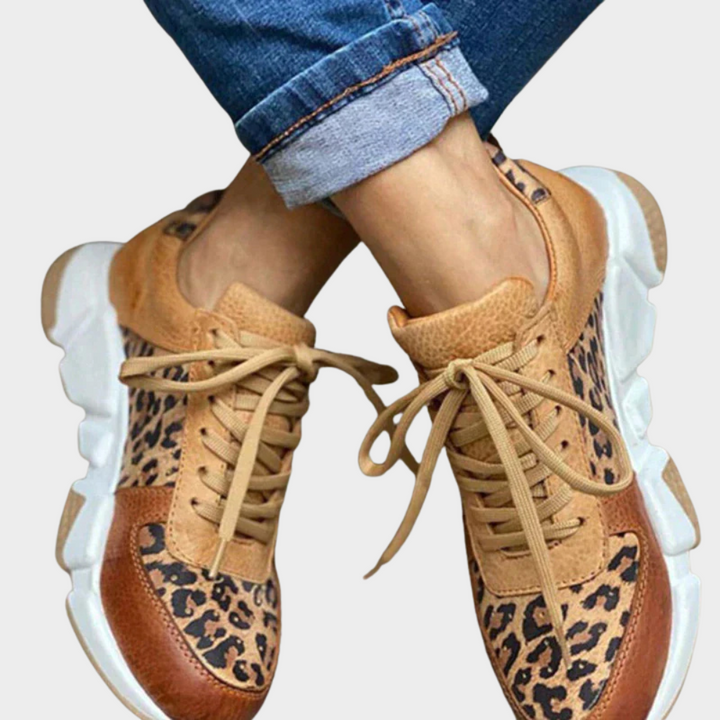 Niva | Comfortable Leopard Sneakers