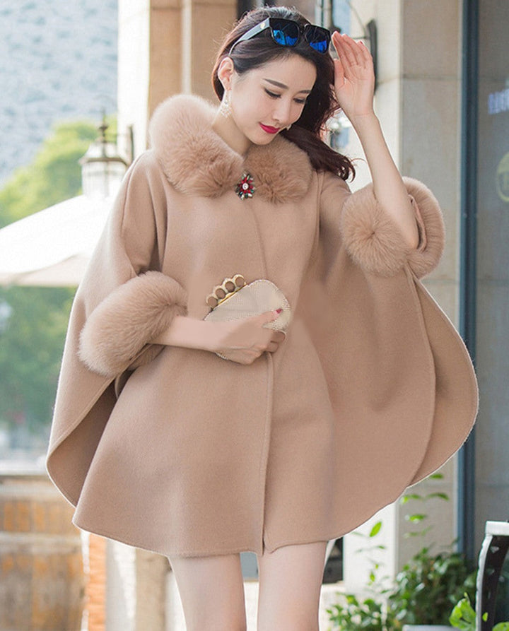 Extravagant Cashmere Coat, view 3 - Elena Harper