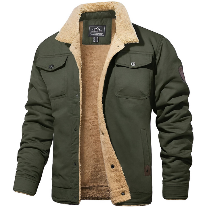 Julien - Classic Sherpa Lined Jacket