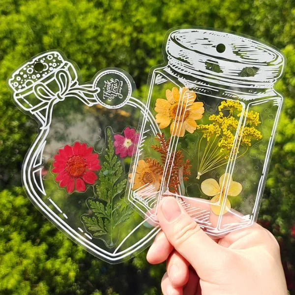 BlossomTabs Transparent DIY Bookmark Stickers for Book Lovers (20+20 Free) - Elena Harper