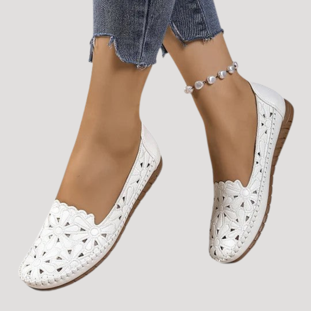 Casual Openwork Flat Shoes for Women