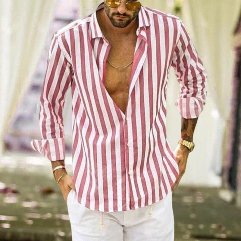 Alain | Striped Shirt for Men