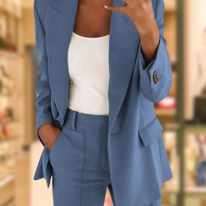 Roseann Revers Suit for Slimming Down, view 3 - Elena Harper